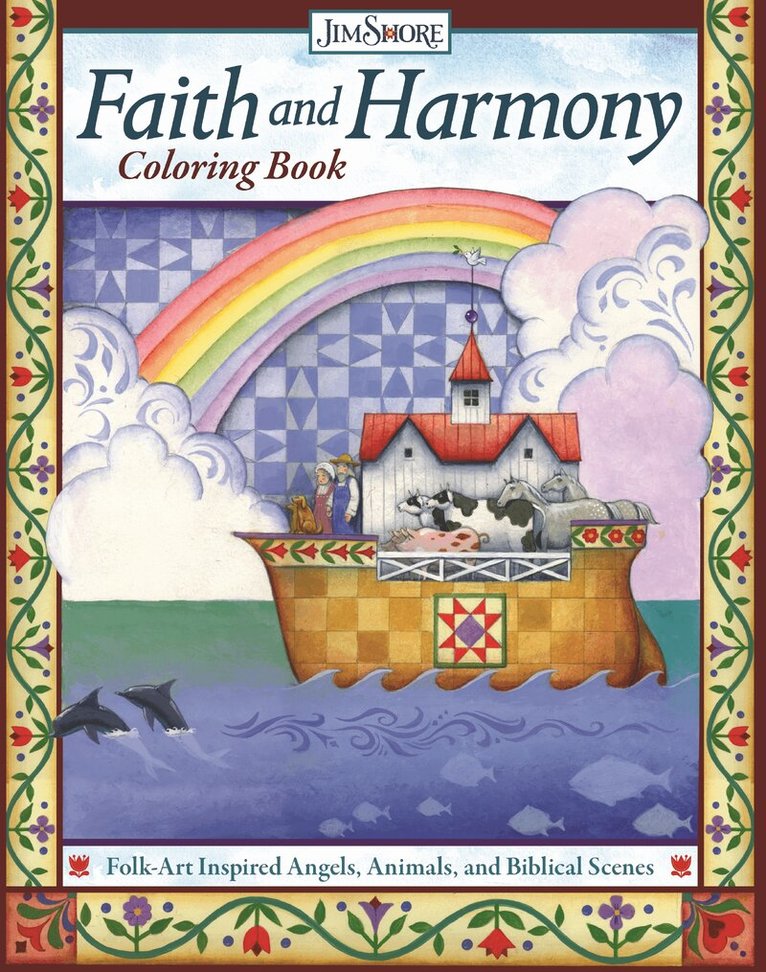 Jim Shore - Faith and Harmony Coloring Book, Häftad. Tillgänglighet: Tillfälligt slut