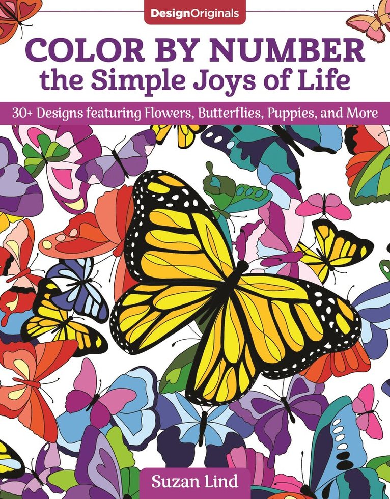 Suzan Lind - Color by Number the Simple Joys of Life, Häftad