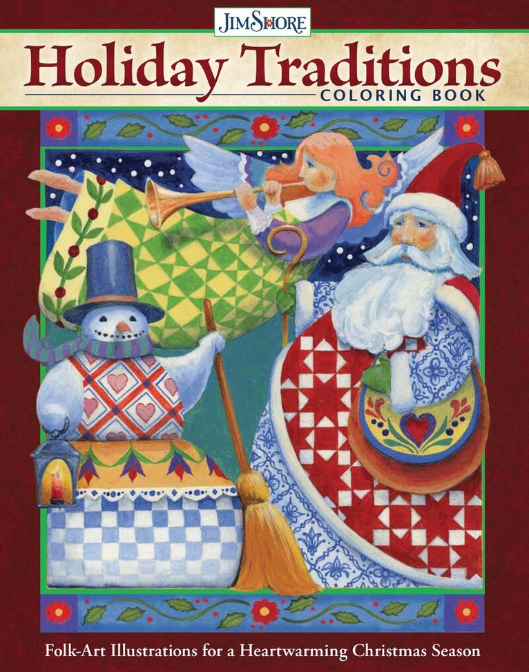Jim Shore - Jim Shore Holiday Traditions Coloring Book, Häftad. Tillgänglighet: Tillfälligt slut