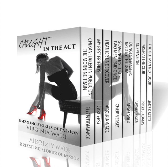 JADE K SCOTT, POLLY J ADAMS, LAINEY PRICE, ANGEL WILD, CHERI VERSET, CARL EAST, ELLEN DOMINICK, Virginia Wade - Caught in the Act - Eight Sizzling Stories of Passion, E-bok