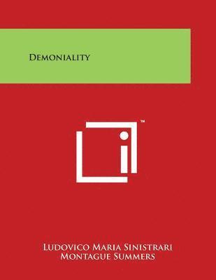 Ludovico Maria Sinistrari, Montague Summers - Demoniality, Häftad