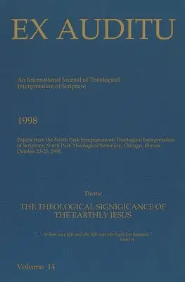 Klyne Snodgrass - Ex Auditu - Volume 14: An International Journal for the Theological Interpretation of Scripture, Häftad. Tillgänglighet: Tillfälligt slut
