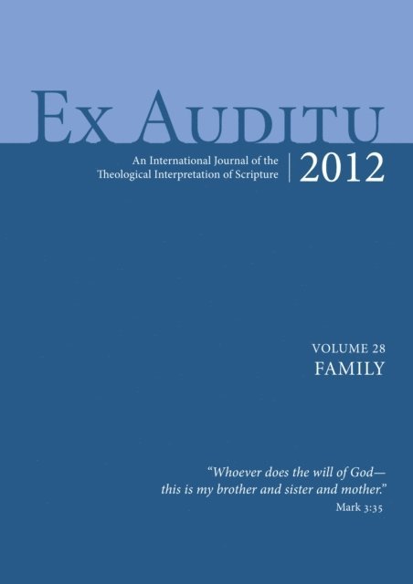 Klyne Snodgrass - Ex Auditu - Volume 28, E-bok