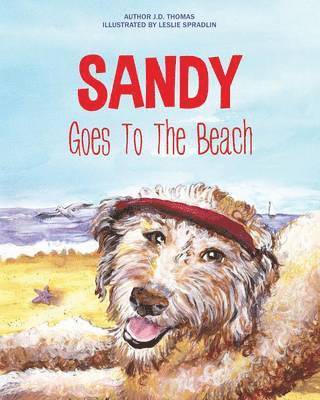 J D Thomas - Sandy Goes To The Beach, Häftad. Tillgänglighet: Lägg i varukorg