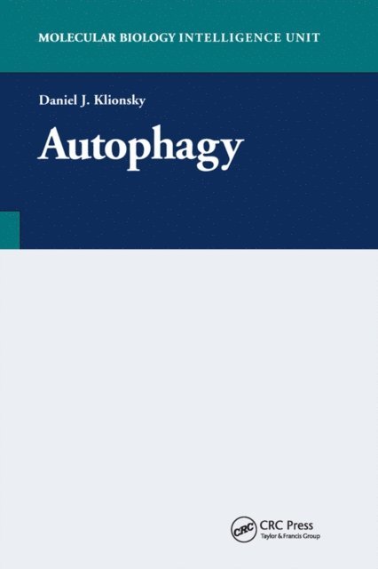 Daniel Klionsky - Autophagy, E-bok. Tillgänglighet: Lägg i varukorg