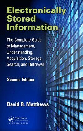 David R. Matthews - Electronically Stored Information, Inbunden. Tillgänglighet: Lägg i varukorg
