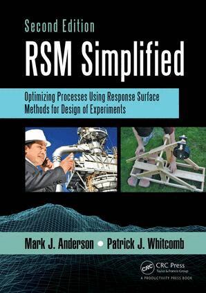 Mark J. Anderson, Patrick J. Whitcomb - RSM Simplified, Häftad