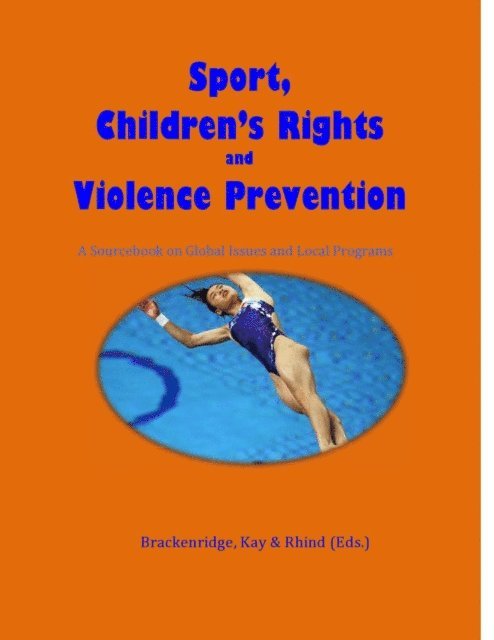 Celia brackenridge - Sport, Children's Rights and Violence Prevention, E-bok