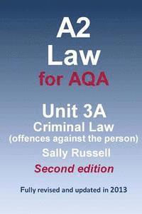 Sally Russell - A2 Law for AQA Unit 3A Criminal Law (offences against the person), Häftad. Tillgänglighet: Lägg i varukorg
