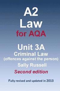 Sally Russell - A2 Law for AQA Unit 3A Criminal Law (offences against the person), Häftad. Tillgänglighet: Lägg i varukorg