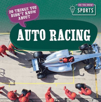 Theia Lake - 20 Things You Didn't Know about Auto Racing, Häftad