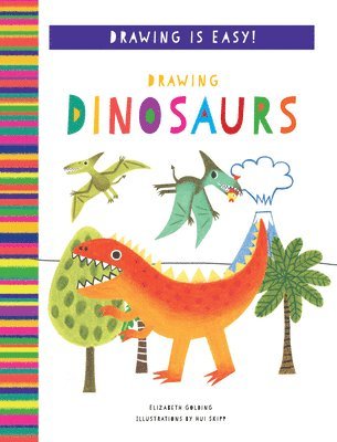 Anton Poitier - Drawing Dinosaurs, Häftad