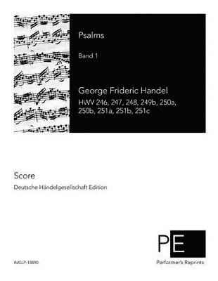 George Frideric Handel, Friedrich Chrysander - Psalms, Häftad