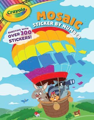 Buzzpop - Crayola: Mosaic Sticker by Number (a Crayola Sticker Activity Book for Kids), Häftad