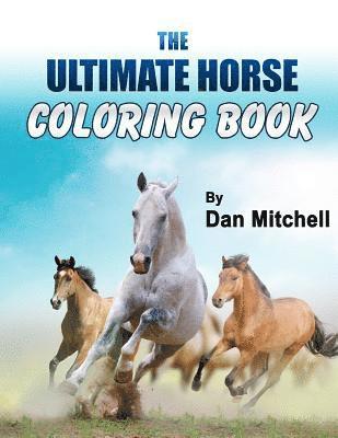 Dan Mitchell - The Ultimate Horse Coloring Book, Häftad