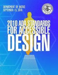 Department Of Justice - 2010 ADA Standards for Accessible Design, Häftad. Tillgänglighet: Lägg i varukorg