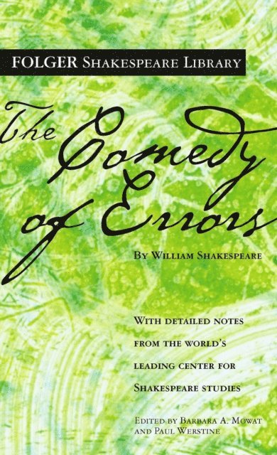 William Shakespeare, Paul Werstine, Dr. Barbara A. Mowat - Comedy of Errors, E-bok