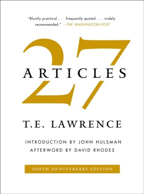T. E. Lawrence - 27 Articles, E-bok