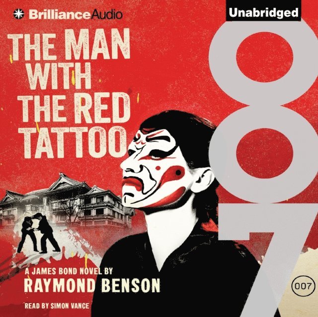 Raymond Benson - Man with the Red Tattoo, Ljudbok