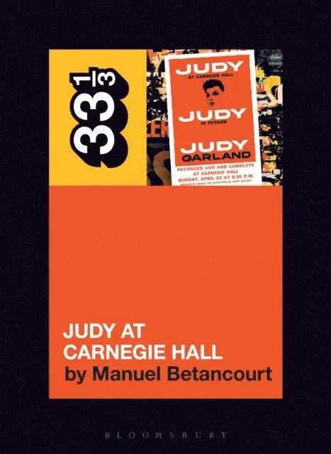 Manuel Betancourt - Judy Garland's Judy at Carnegie Hall, E-bok. Tillgänglighet: Lägg i varukorg