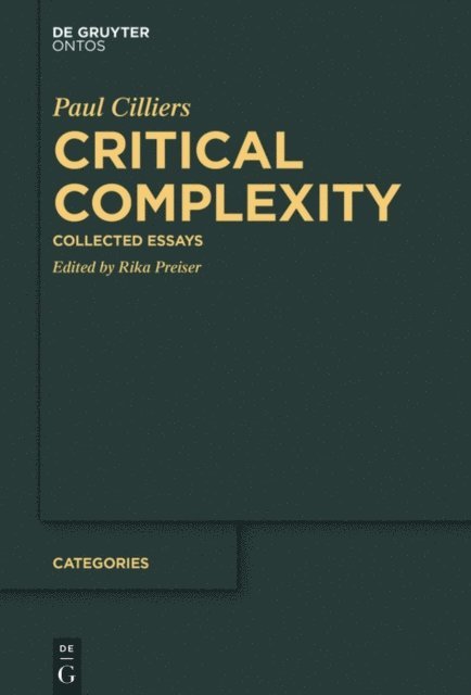 Rika Preiser - Critical Complexity, E-bok