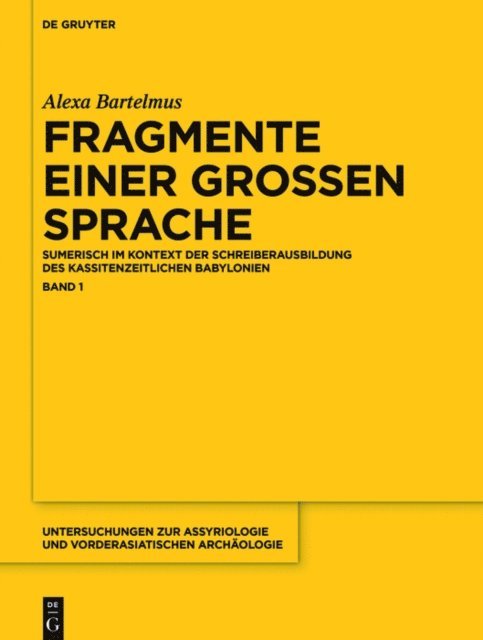 Alexa Sabine Bartelmus - Fragmente einer großen Sprache, E-bok