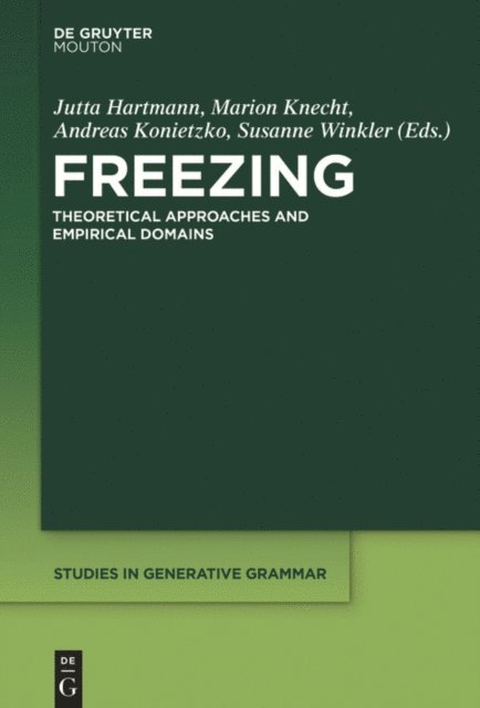Susanne Winkler, Andreas Konietzko, Andreas Kehl, Marion Jager, Jutta Hartmann - Freezing, E-bok