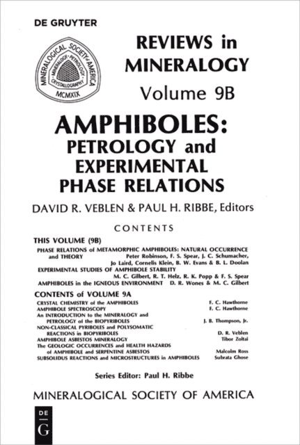Paul H. Ribbe, David R. Veblen - Amphiboles, E-bok