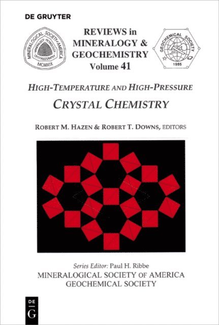 Robert T. Downs, Robert M. Hazen - High-Temperature and High Pressure Crystal Chemistry, E-bok