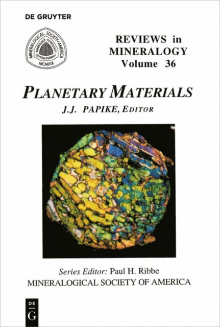 James J. Papike - Planetary Materials, E-bok