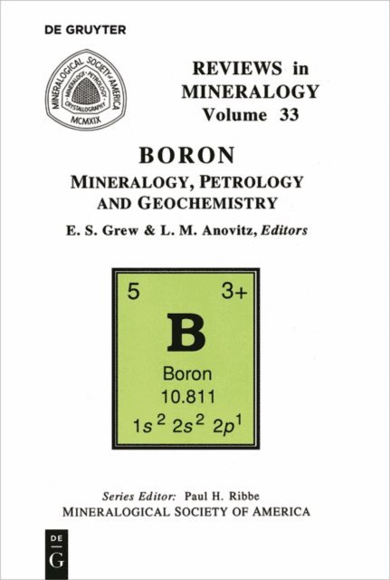 Edward S. Grew, Lawrence M. Anovitz - Boron, E-bok