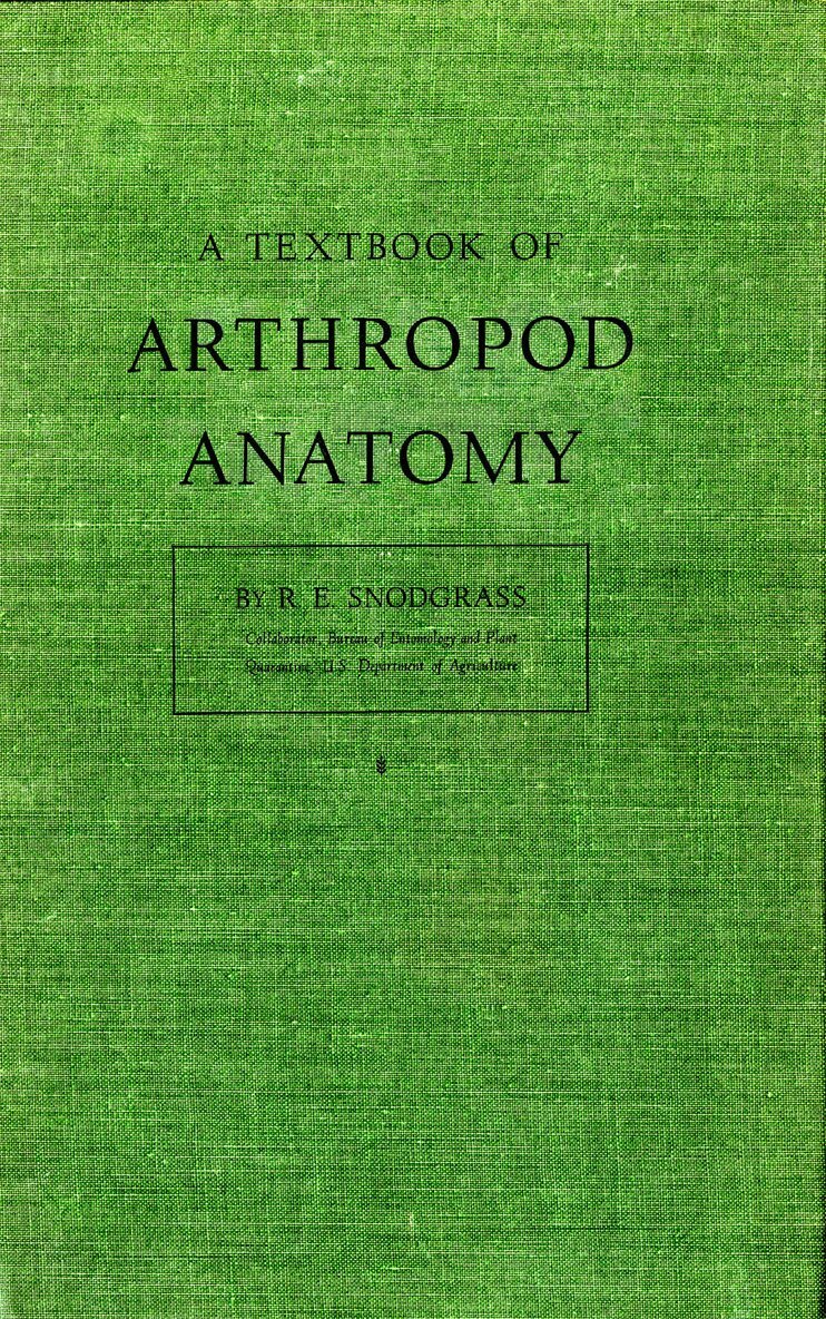 R. E. Snodgrass - Textbook of Arthropod Anatomy, Häftad. Tillgänglighet: Lägg i varukorg