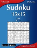 Sudoku 15x15 - Easy - Volume 23 - 276 Puzzles