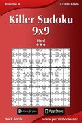 Killer Sudoku 9x9 - Hard - Volume 4 - 270 Puzzles