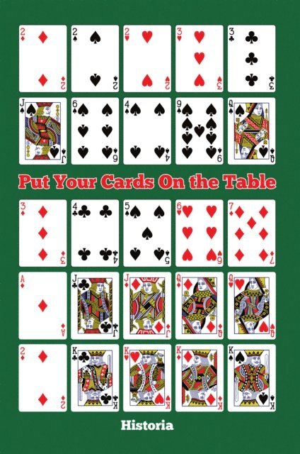 Historia - Put Your Cards on the Table, E-bok