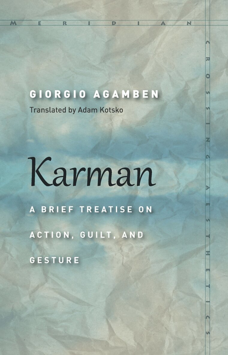 Giorgio Agamben - Karman, Häftad