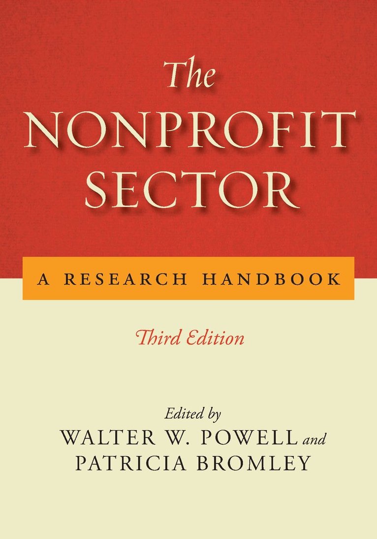 Walter W. Powell, Patricia Bromley - Nonprofit Sector, E-bok