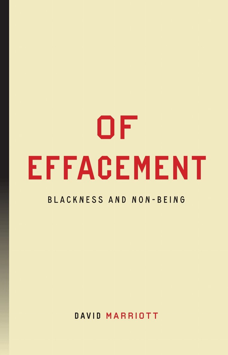 David Marriott - Of Effacement, E-bok