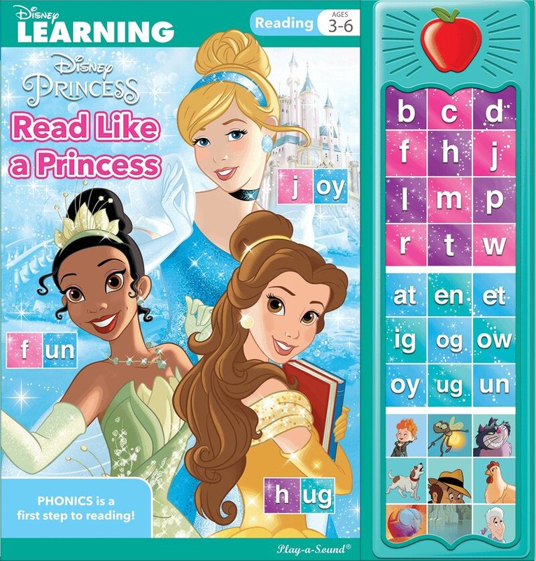 PI Kids - Disney Princess: Read Like a Princess Sound Book, Inbunden