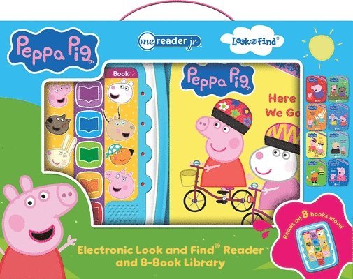 PI Kids - Peppa Pig: Me Reader Jr 8 Board Books and Electronic Reader Sound Book Set, Övrigt