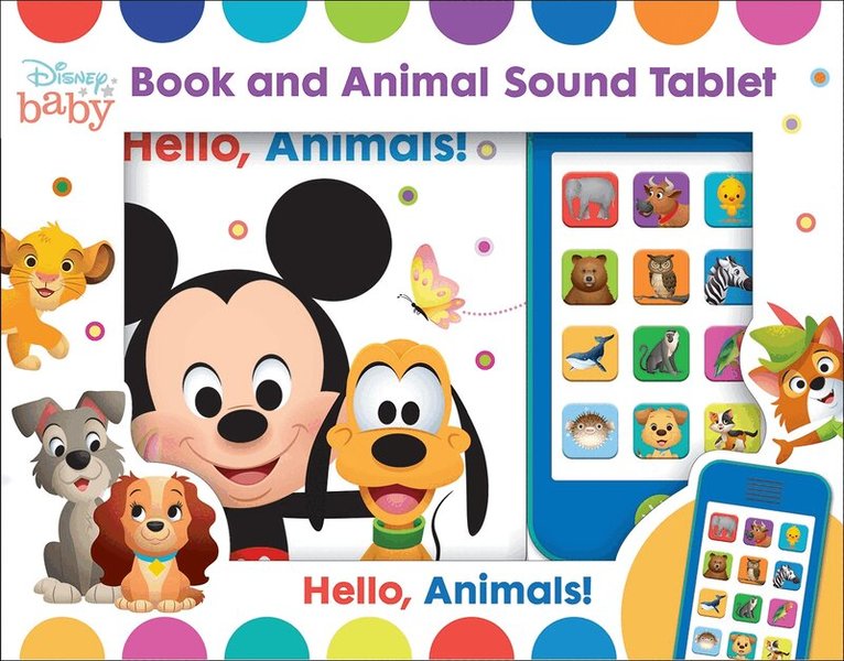 PI Kids - Disney Baby: Hello, Animals! Book and Animal Sound Tablet Set, Övrigt