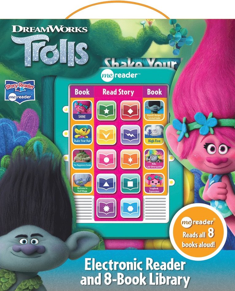 Riley Beck, Erin Rose Wage - DreamWorks Trolls: Me Reader Electronic Reader and 8-Book Library Sound Book Set, Övrigt