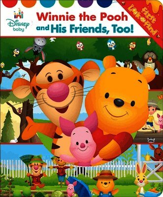 Pi Kids - Disney Baby: Winnie the Pooh and His Friends, Too! First Look and Find, Kartonnage. Tillgänglighet: Lägg i varukorg