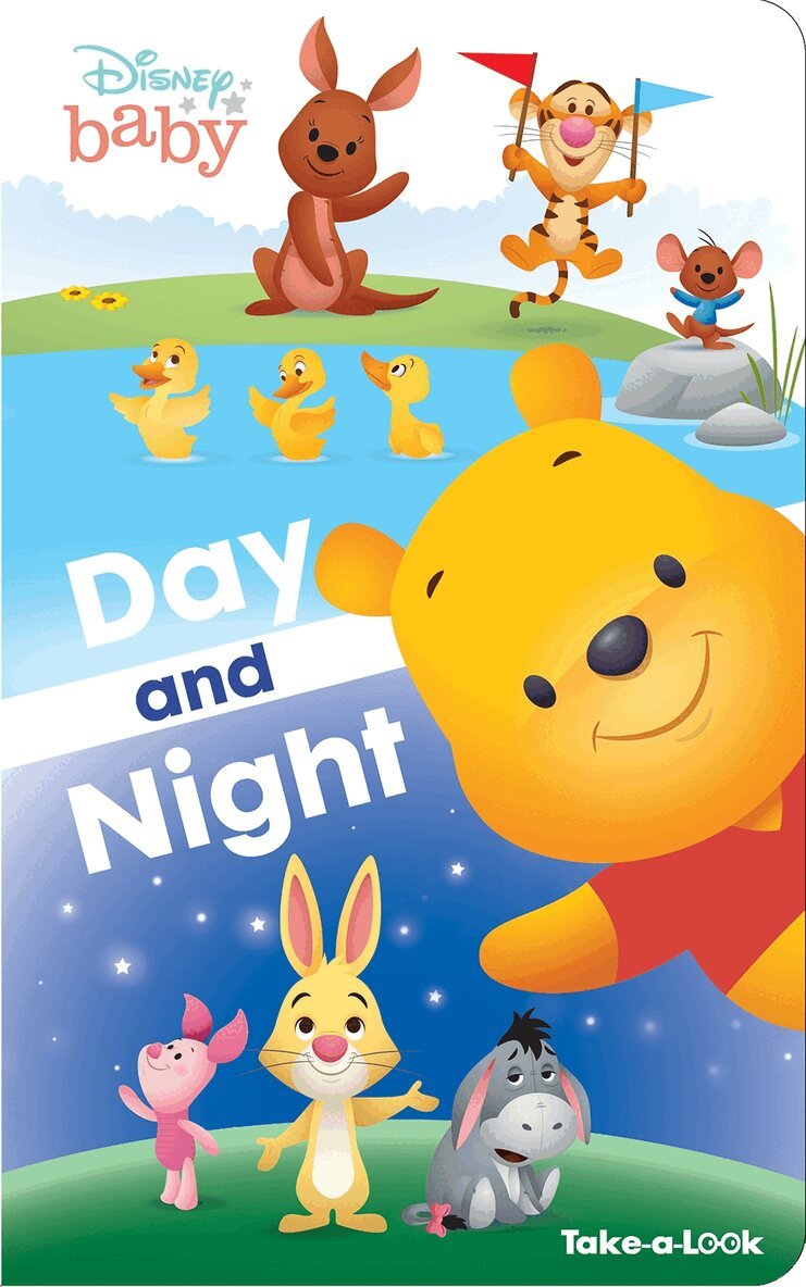 PI Kids - Disney Baby: Day and Night Take-a-Look Book, Kartonnage. Tillgänglighet: Lägg i varukorg