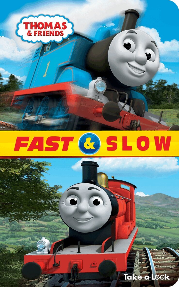 PI Kids, Claire Winslow - Thomas & Friends: Fast & Slow Take-a-Look Book, Kartonnage