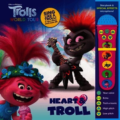 P I Kids - Trolls 2 Voice Changing Microphone, Inbunden