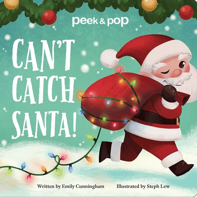 Emily Cunningham - Can't Catch Santa! Peek & Pop, Kartonnage