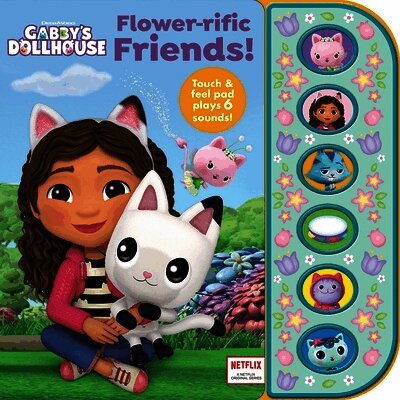 P I Kids - Dreamworks Gabbys Dollhouse Flowerrific Friends Sound Book, Inbunden