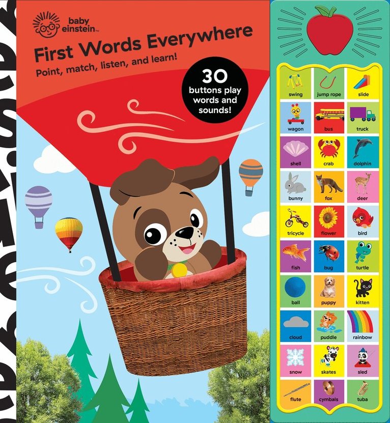 PI Kids - Baby Einstein: First Words Everywhere Sound Book, Inbunden