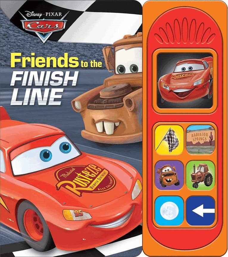PI Kids - Disney Pixar Cars: Friends to the Finish Line Sound Book, Kartonnage